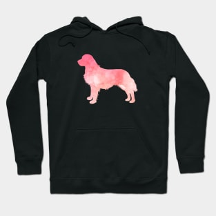 Pink Golden Retriever Hoodie